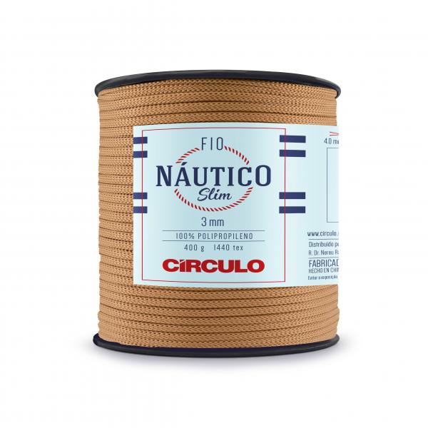 FIO NAUTICO SLIM 3MM - COR 7404 COBRE